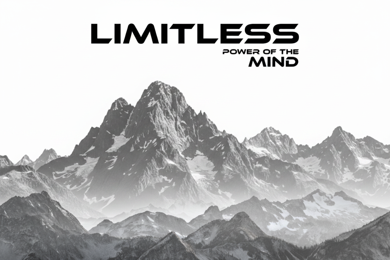 Limitless Logo with Bigger Mountains